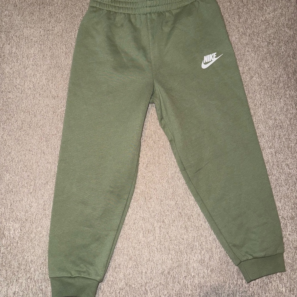 Nike Kids Olive Green Sweatpants
